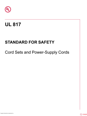 UL 817 PDF UL 817 PDF